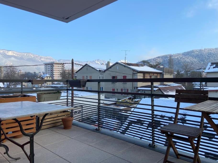 La Parenthese - Annecy- Grande Terrasse - Chambre - Garage Exterior foto
